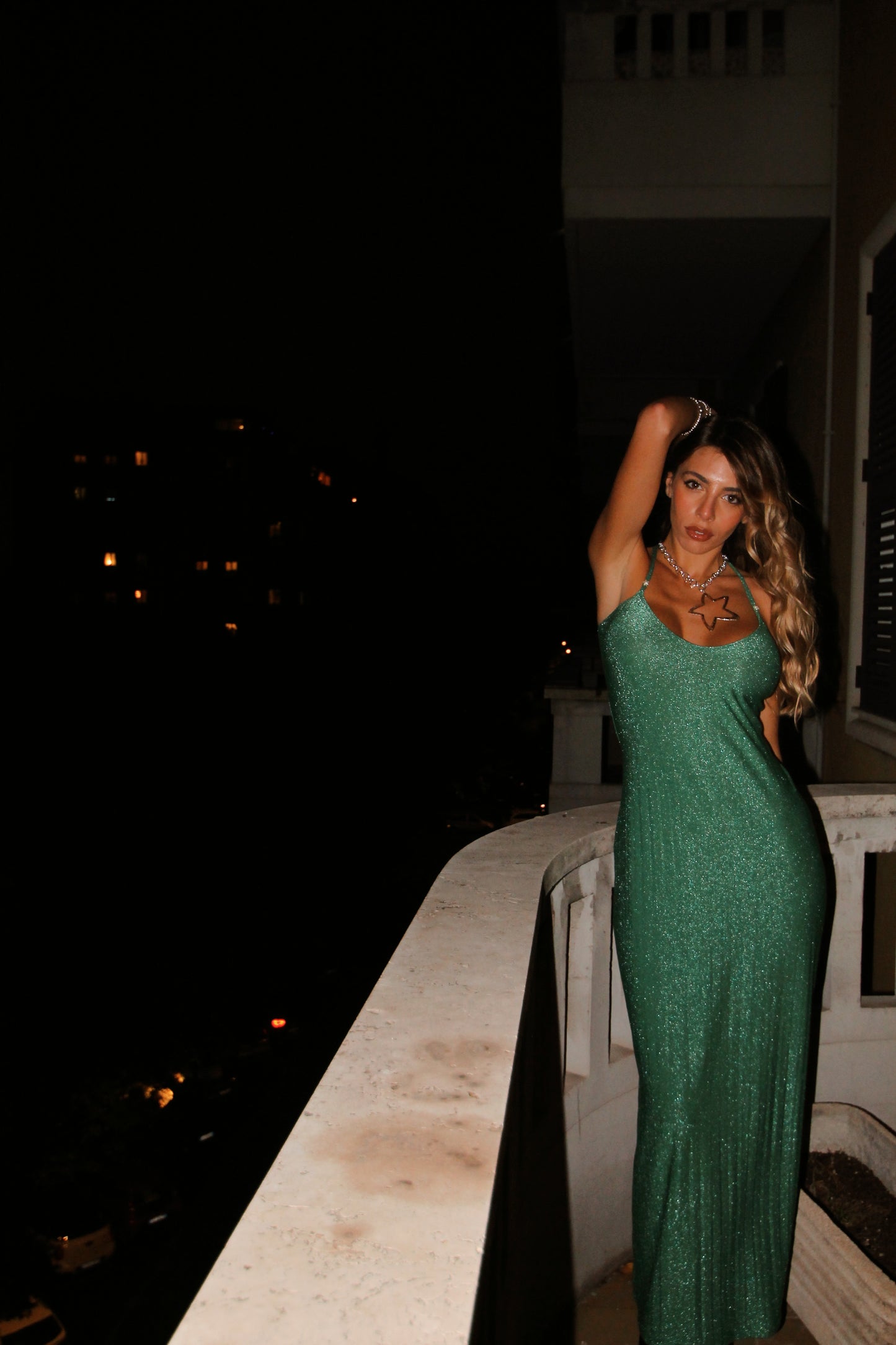 Mermaid Green Dress