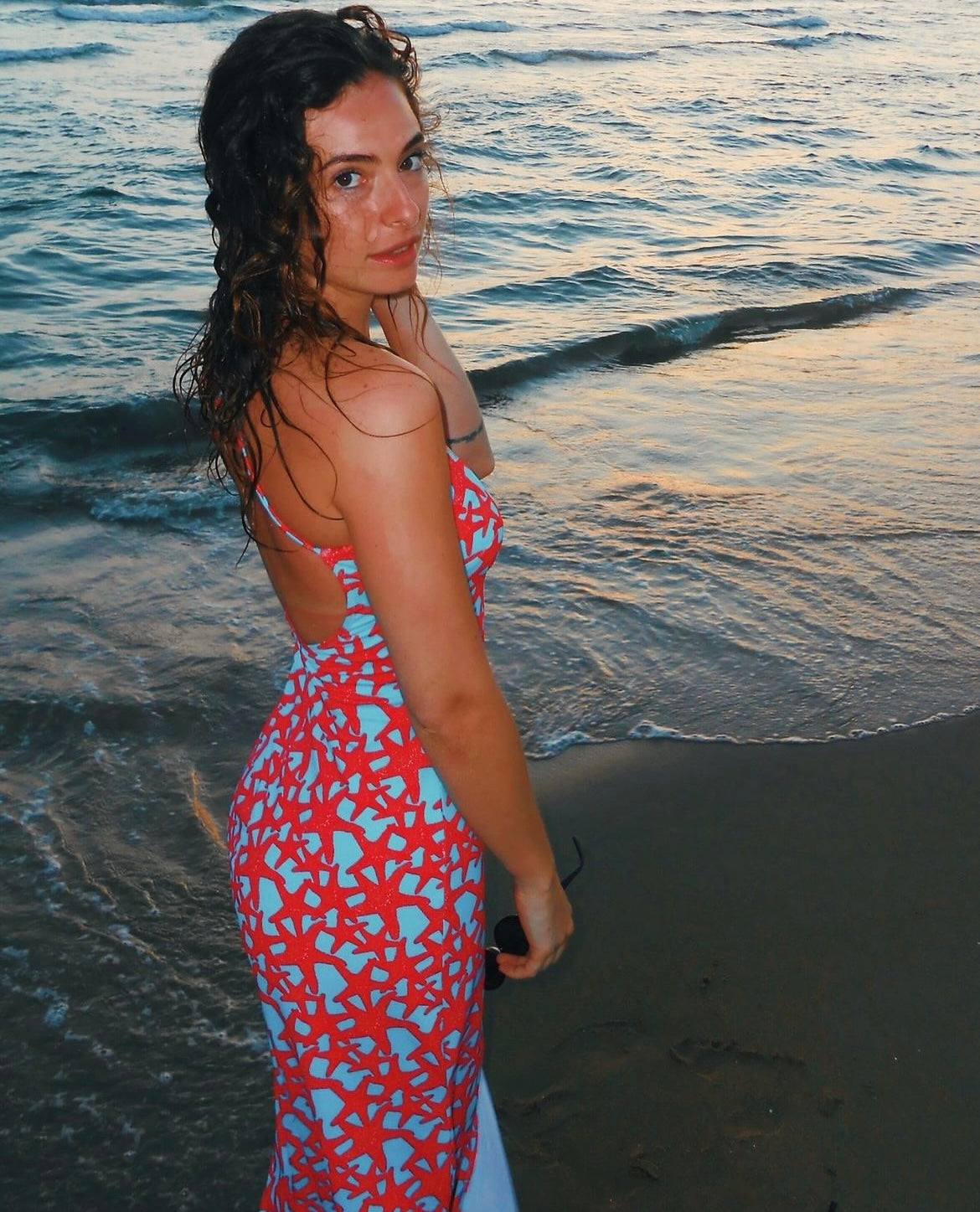 Seastars Long Dress