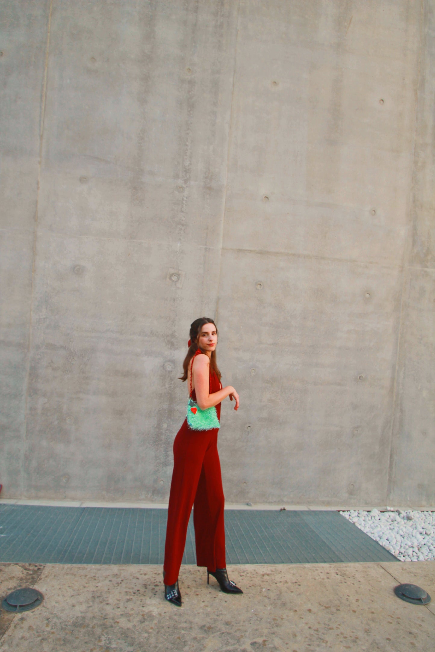 Leo Jumpsuit Bordeaux