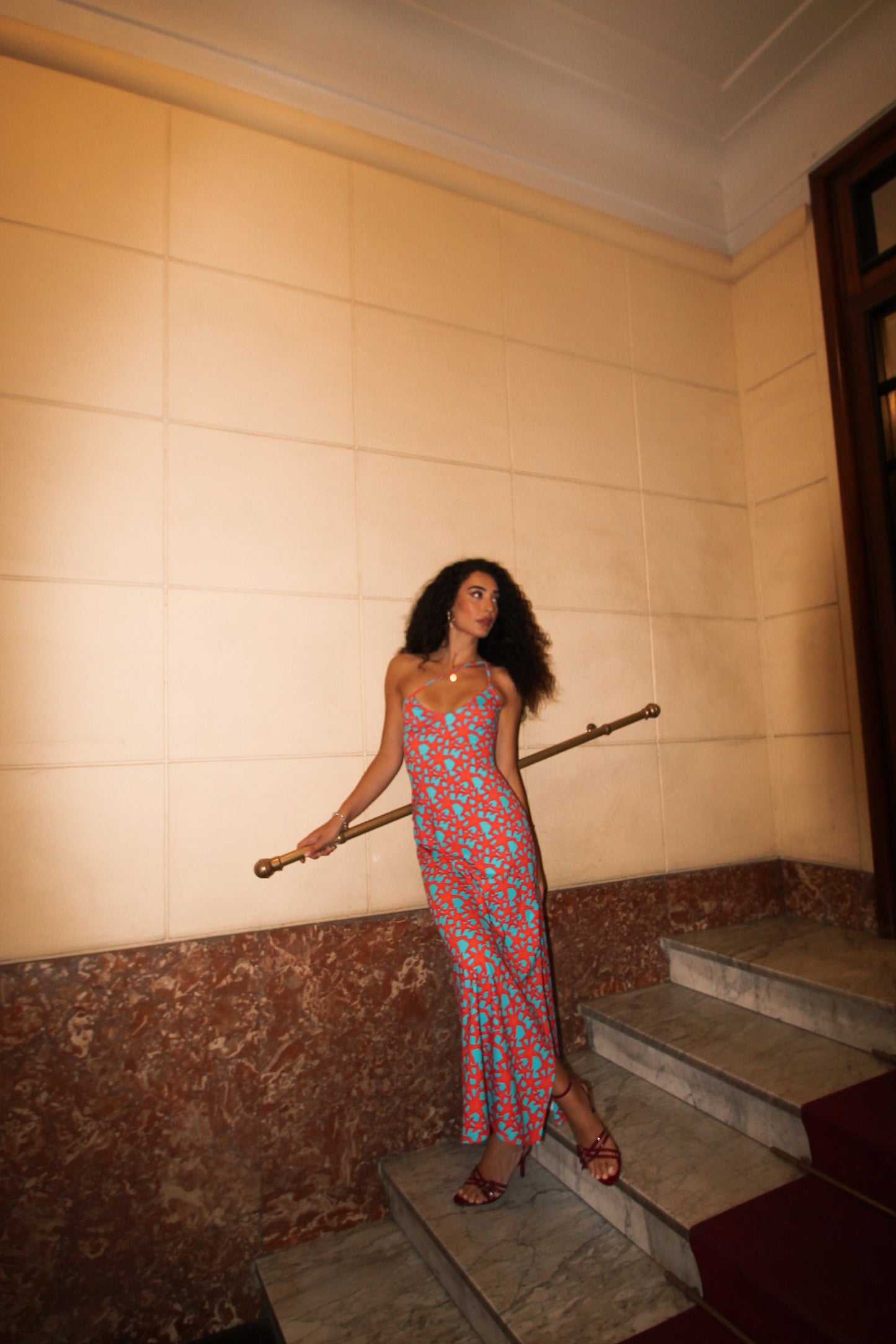 Seastars Long Dress