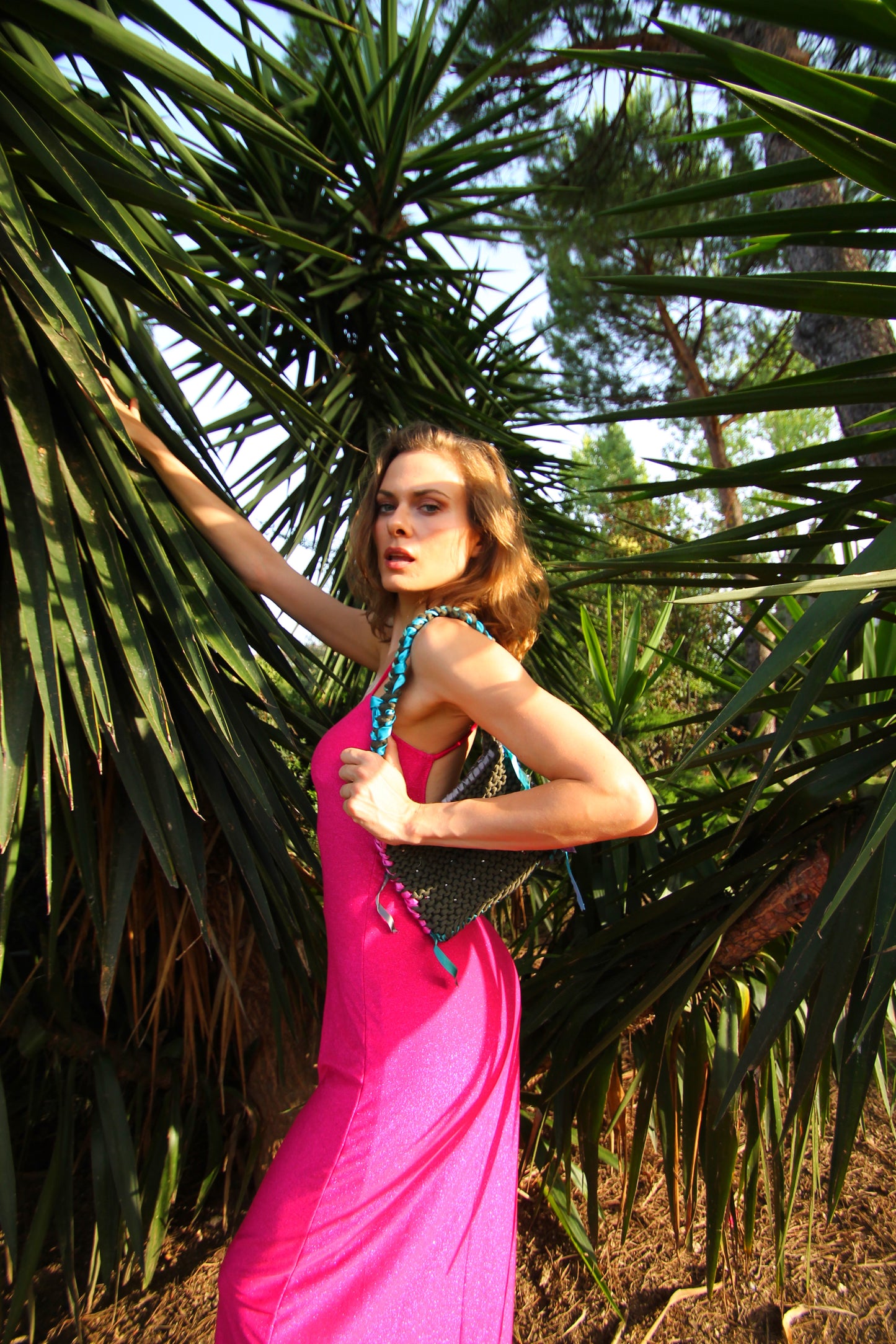 Libra dress in Pink shades