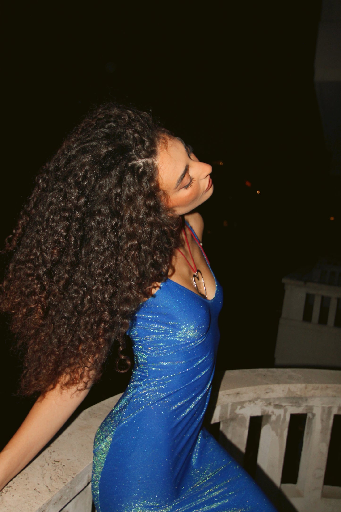 Mermaid Blue Dress