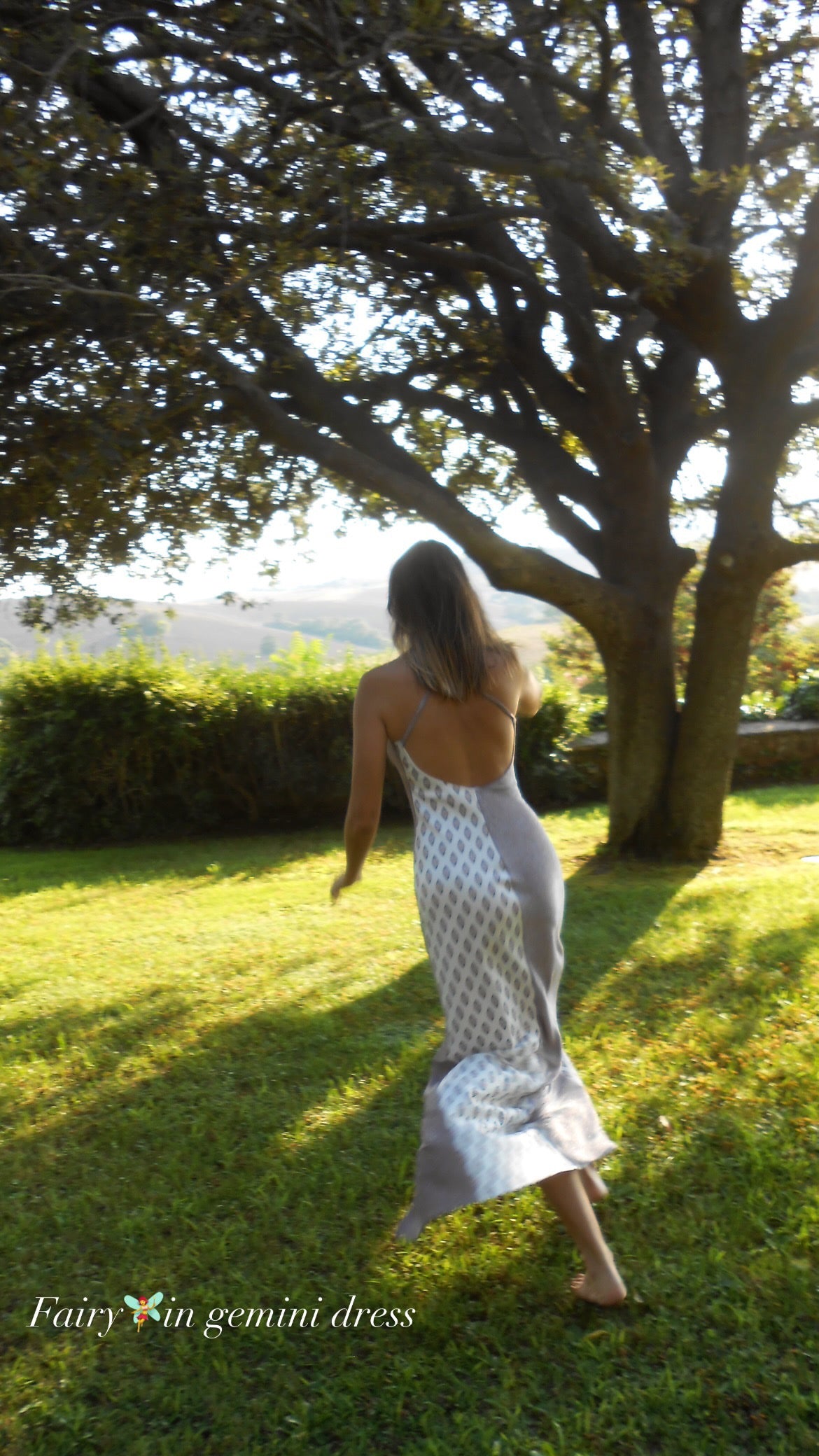 Gemini dress Fairy print