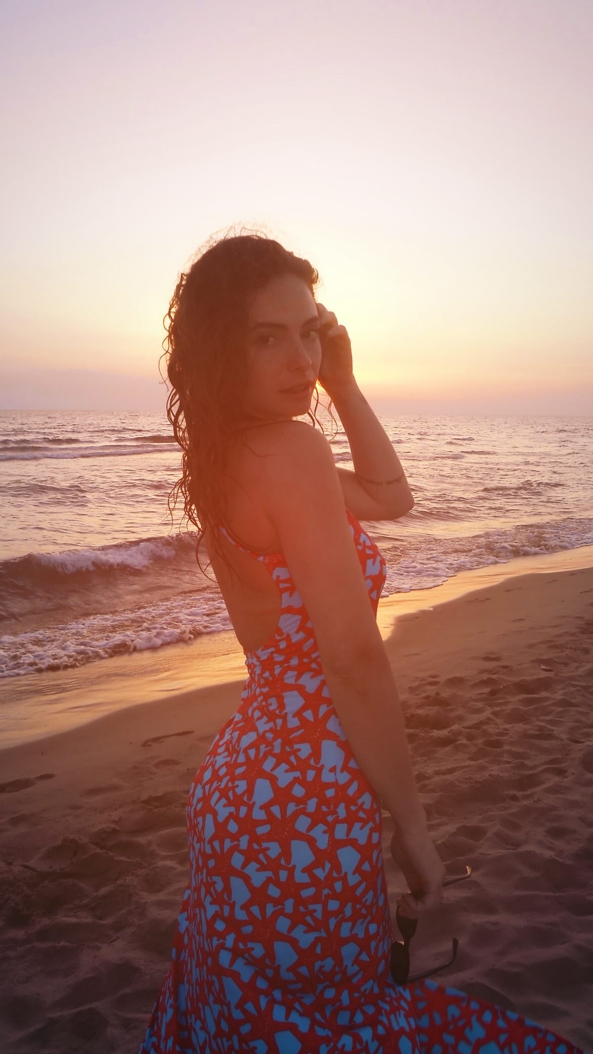 Seastars Long Dress