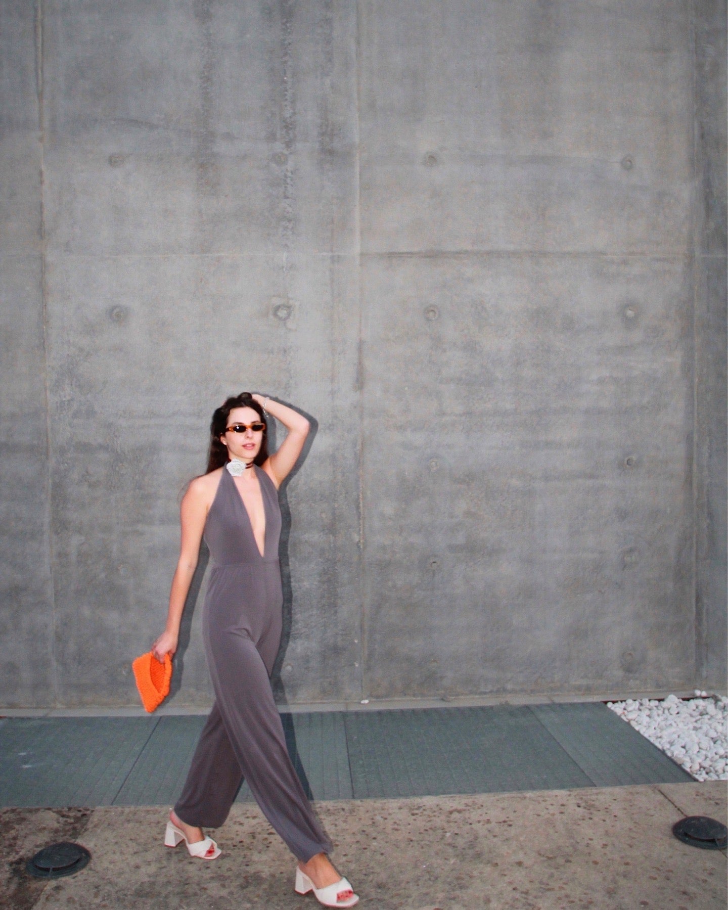 Leo Jumpsuit Grey
