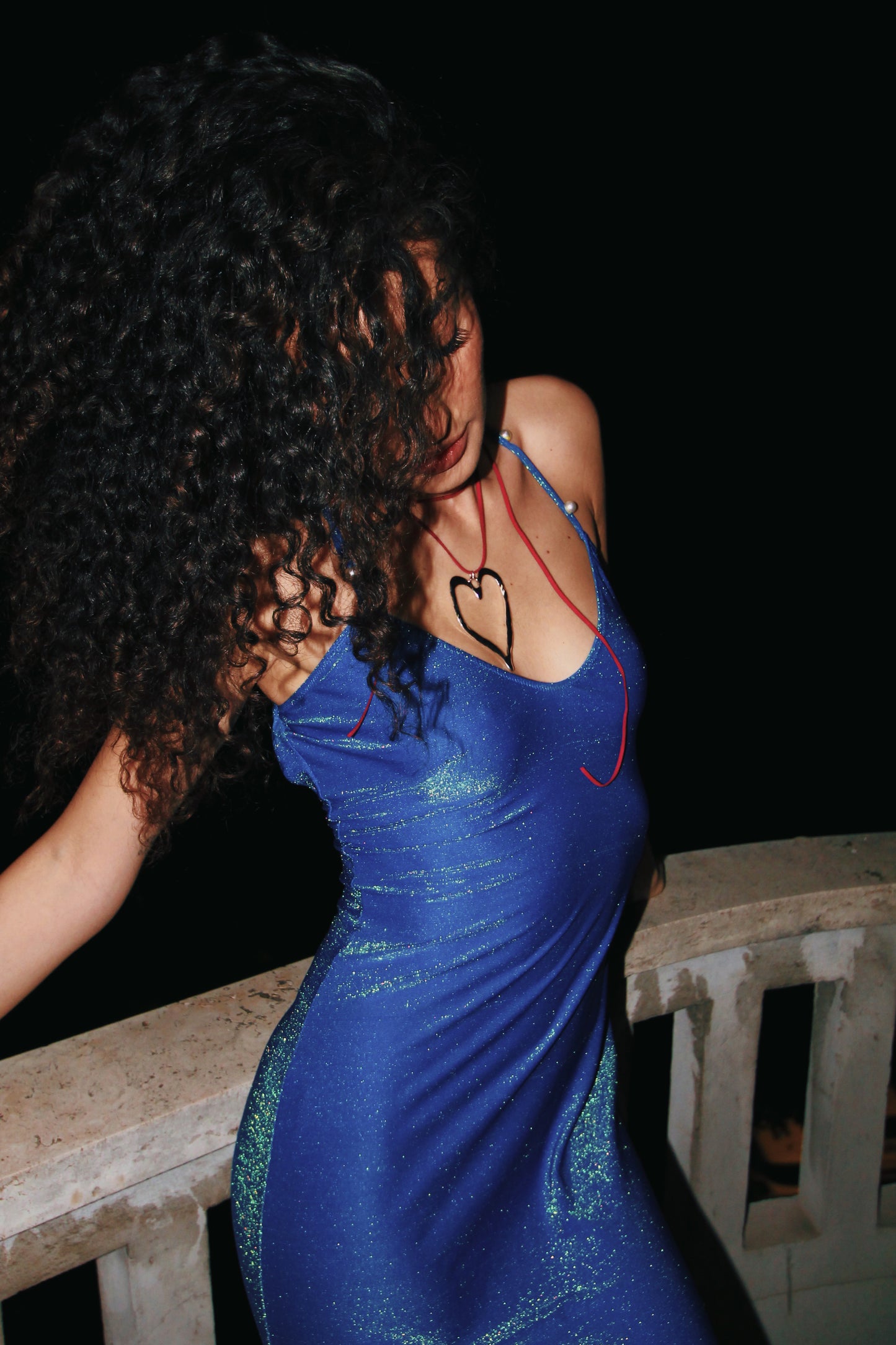 Mermaid Blue Dress