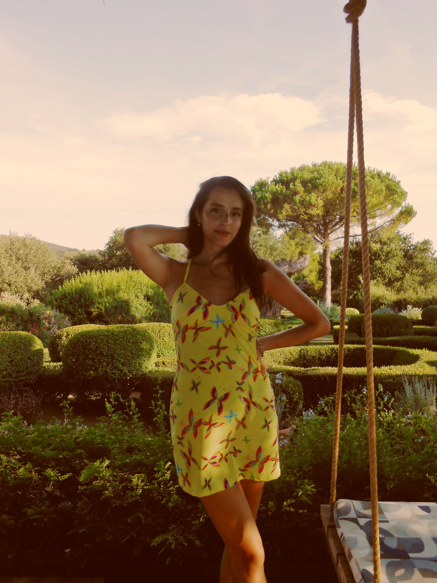 Butterfly Mini dress