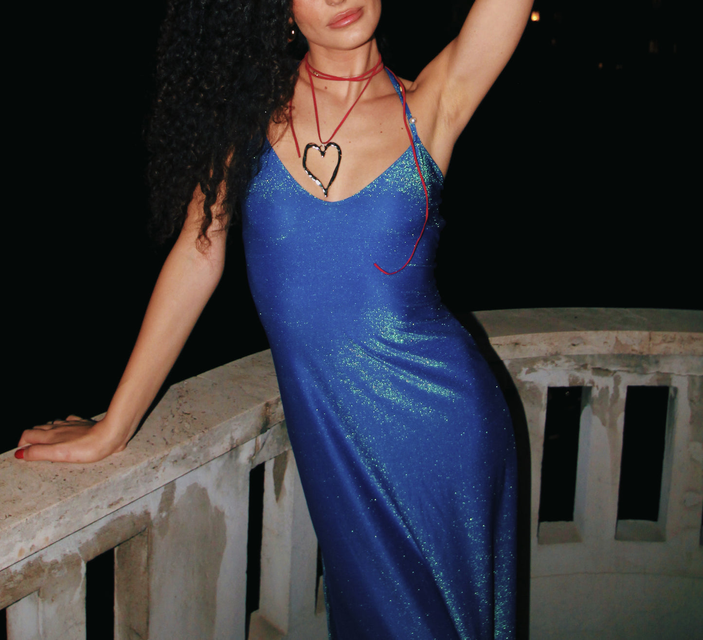Mermaid Blue Dress