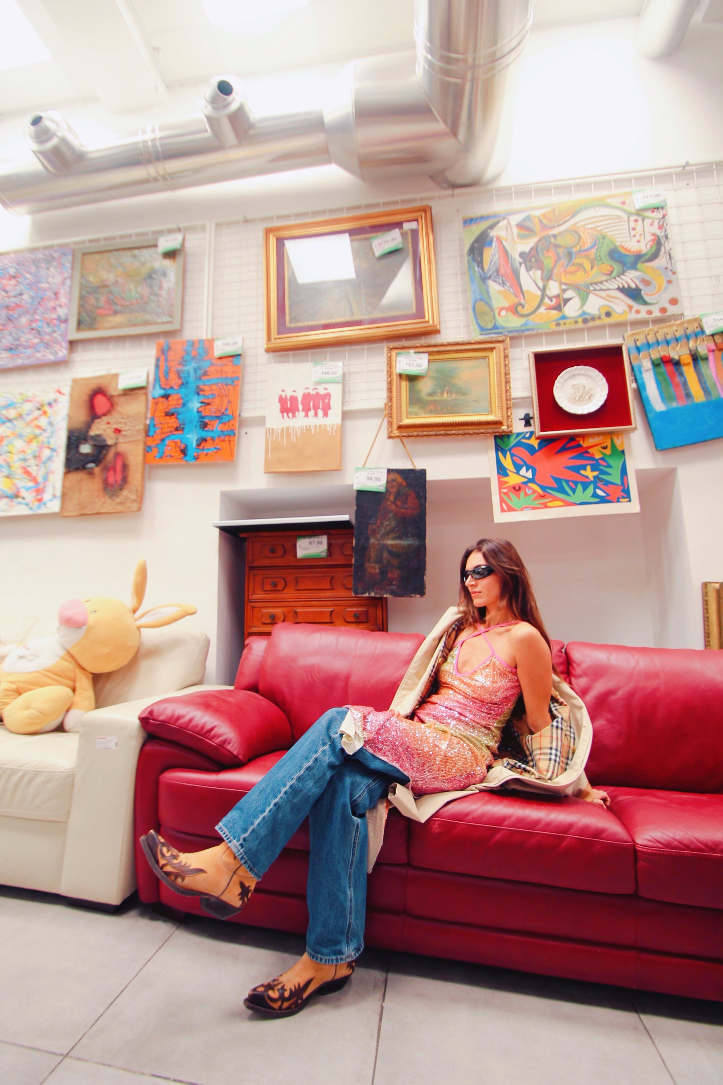 MERMAID PAILLETTES LONG DRESS