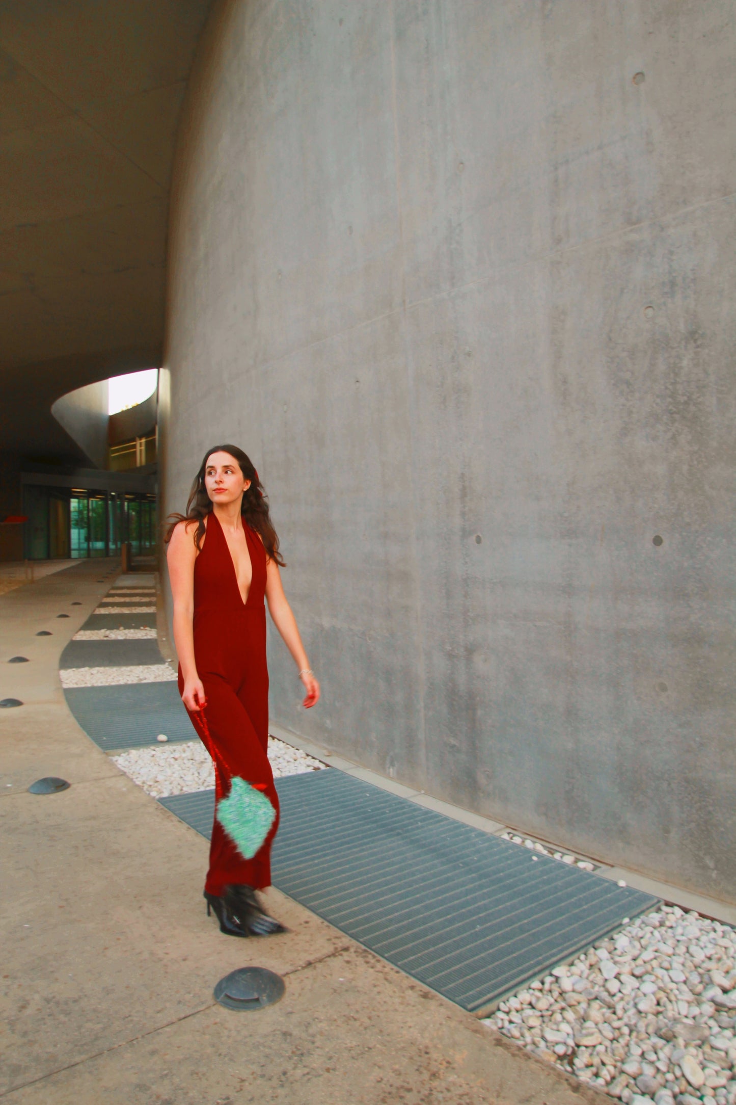 Leo Jumpsuit Bordeaux