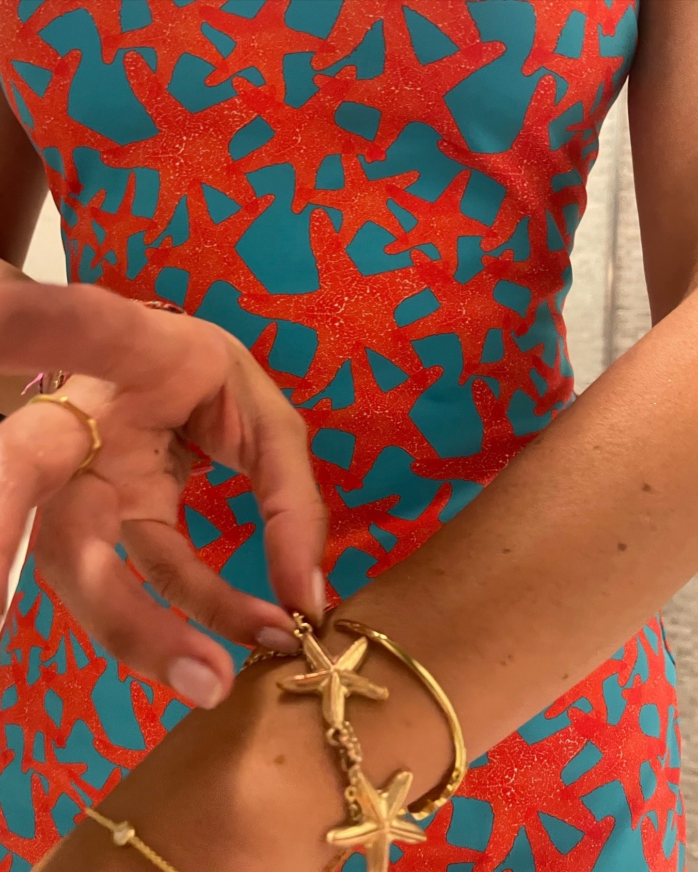Seastar mini dress